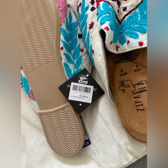 NWT Handmade in Mexico Artisan Flats - Picture 6 of 10